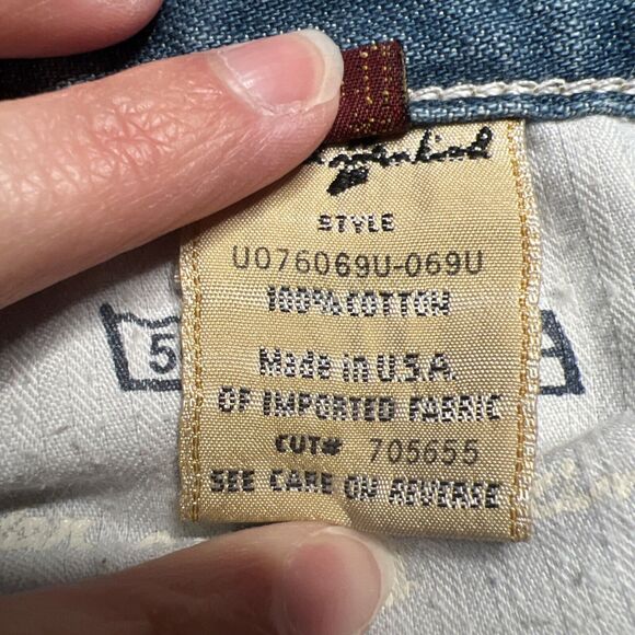 7 For All Mankind Flare Jeans Womens Size 30 Medium Wash Stretch Denim 30x32 USA - Picture 11 of 12